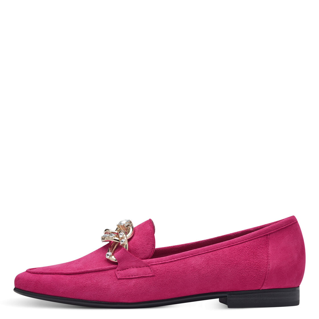 Marco Tozzi ādas apavi, rozā sieviešu mokasīni, kurpes