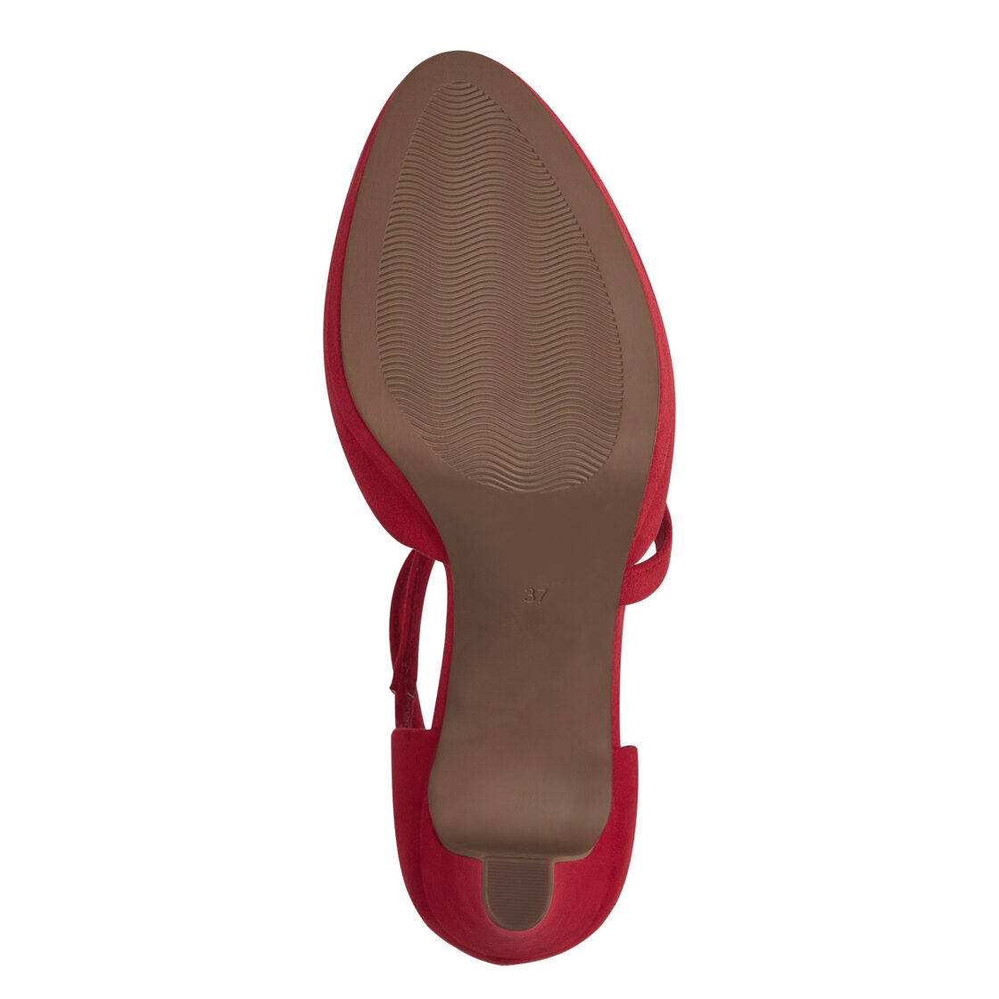 Marco Tozzi apavi, sarkanas sieviešu augstpapēžu kurpes