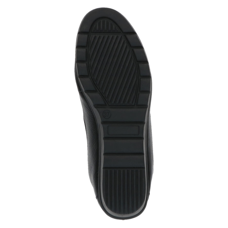 Caprice dabīgās ādas apavi, melnas sieviešu kurpes