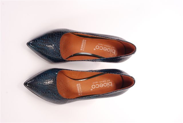 Bio Eco dabīgās ādas apavi, zaļas sieviešu augstpapēžu kurpes/laiviņas