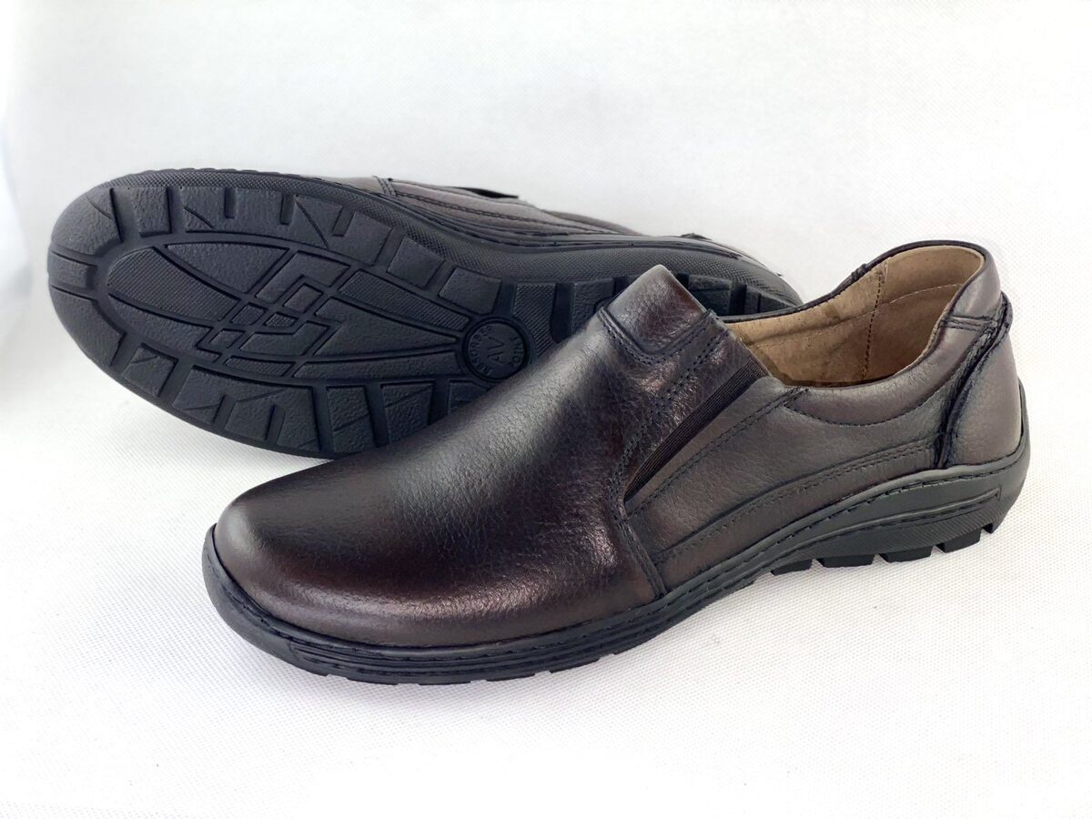 Marek P ādas apavi, brūnas vīriešu kurpes