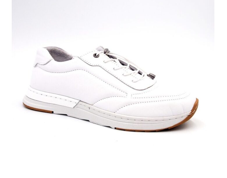 Loretta Vitale ādas apavi, baltas sieviešu kurpes, botes, snīkeri