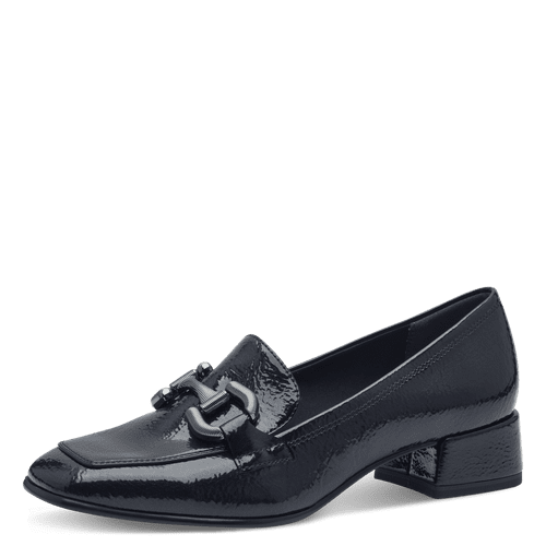 Tamaris apavi, zilas sieviešu kurpes, loferi