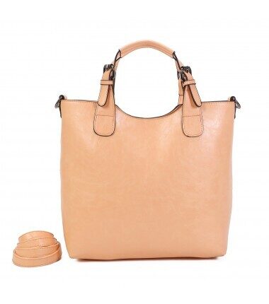 Ines DeLaure liela, gaiši oranža sieviešu soma