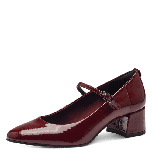 Tamaris apavi, sarkanas sieviešu kurpes