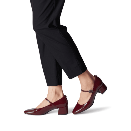 Tamaris apavi, sarkanas sieviešu kurpes