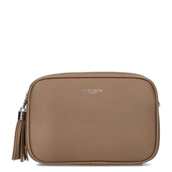 Flora&Co tumši bēša sieviešu pleca soma