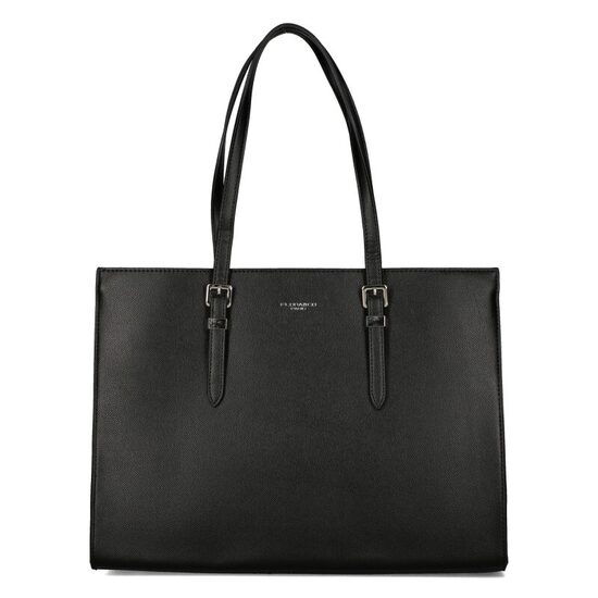 Flora&Co liela, melna sieviešu soma