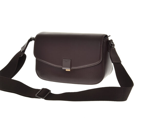 David Jones brūna sieviešu pleca, crossbody soma