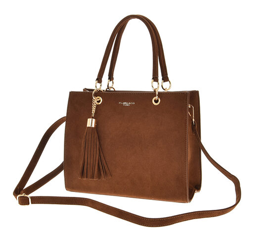 Flora&Co gaiši brūna sieviešu soma