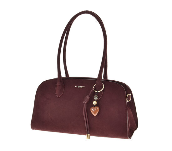 Flora&Co bordo sieviešu zamša soma